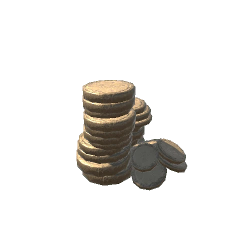 Gold Coin Stack 1B5